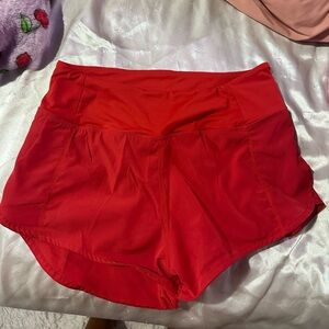 Lululemon speed up shorts